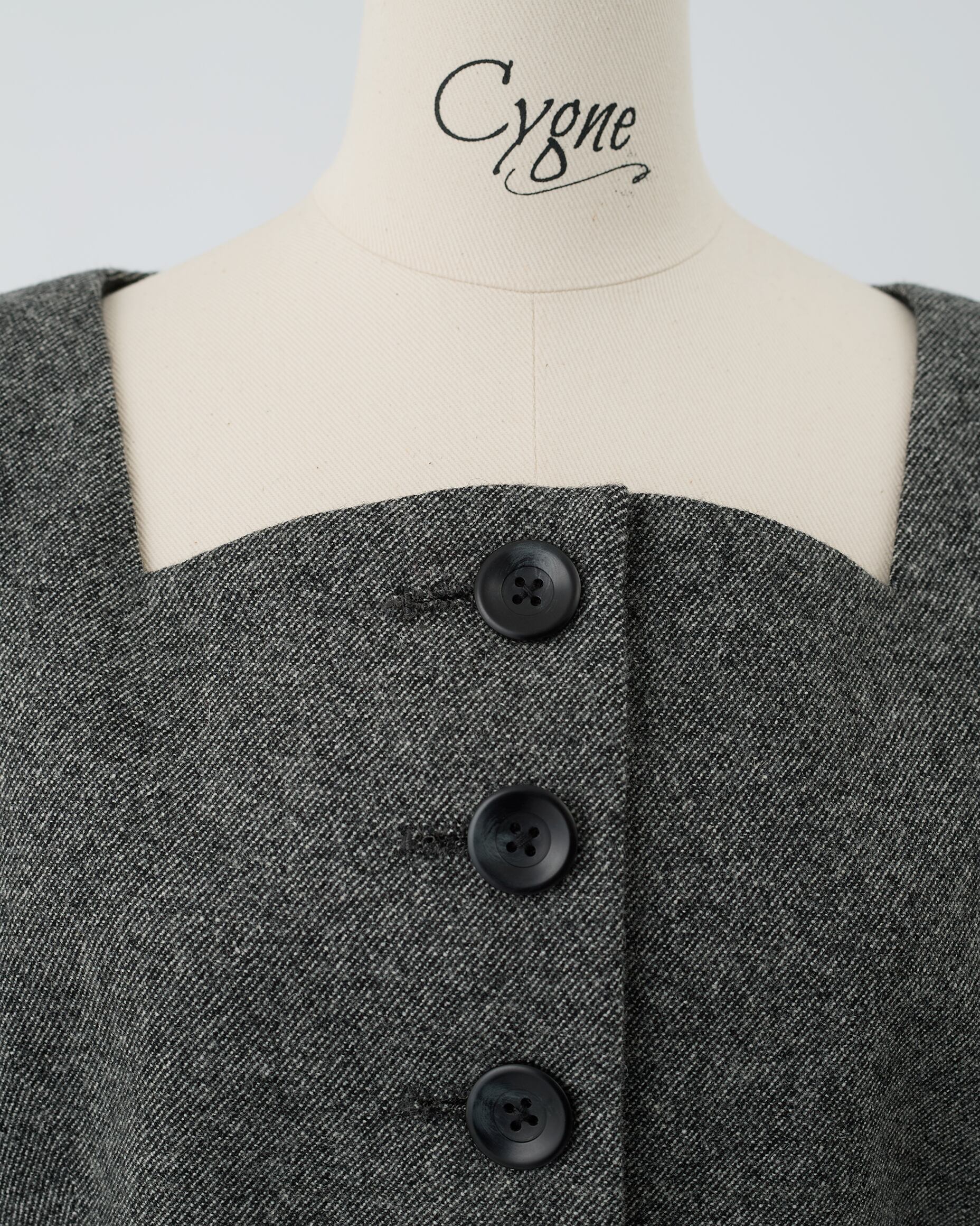 専用cygneダックジャケット Madeleine ツイード ダックジャケット Madeleine ツイード | Cygne