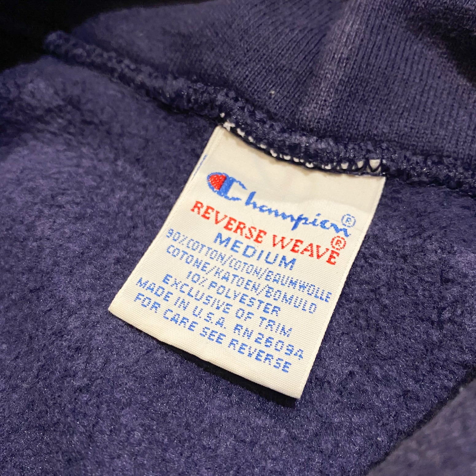 champion reverse weave 90s 刺繍タグ - スウェット