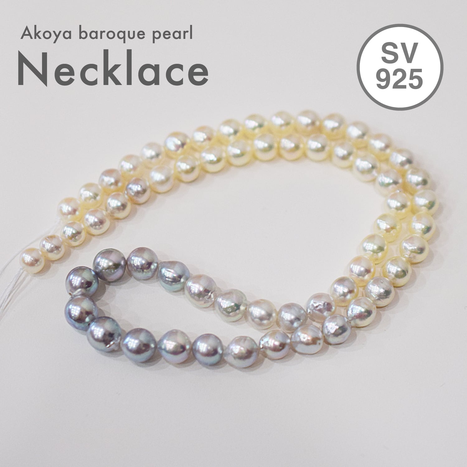 Pt850 アコヤ6〜7ミリ　ナチュラルバロック Pt850 アコヤ6〜7ミリ ナチュラルバロック 【公式ショッピングサイト】