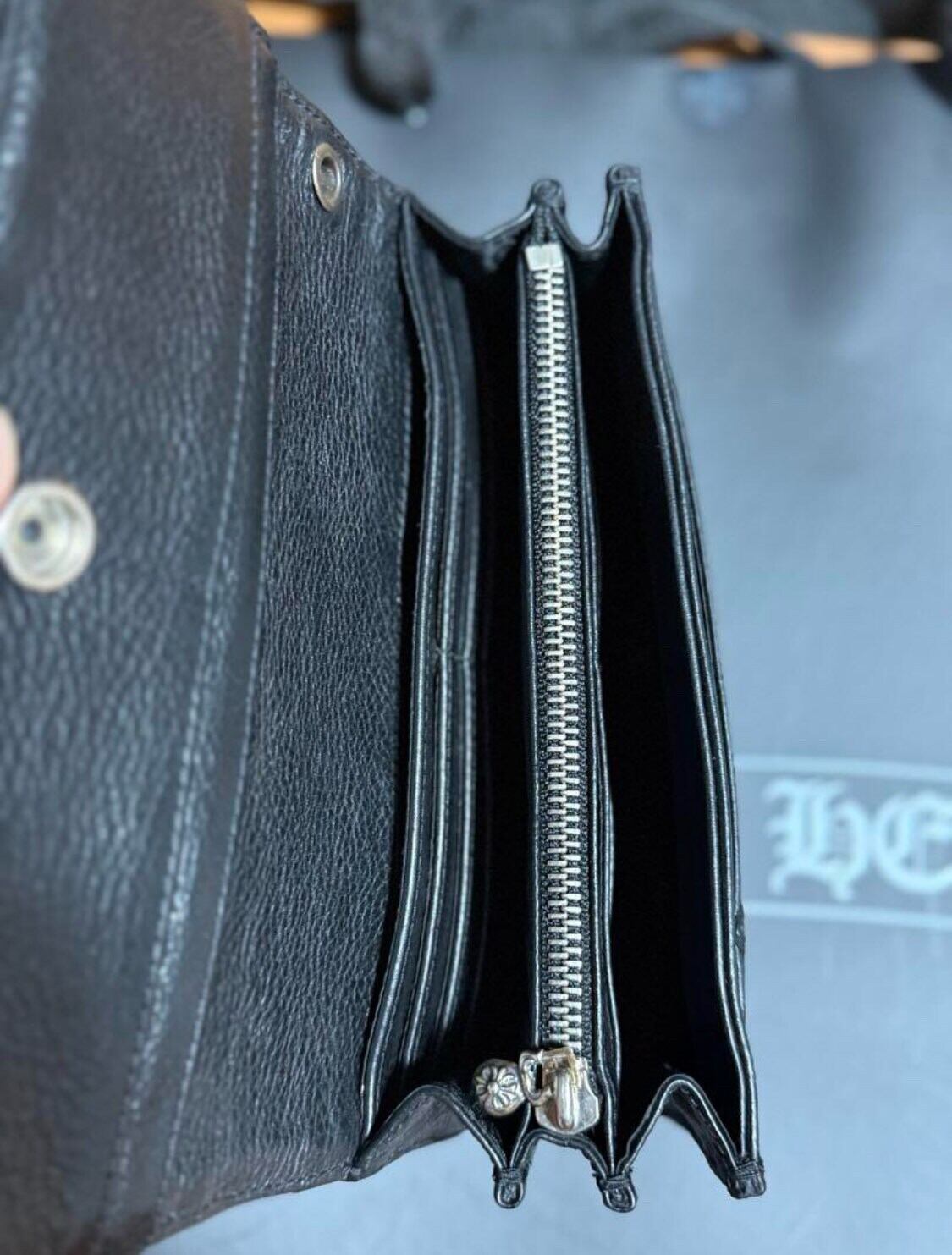CHROME HEARTS クロムハーツ ジュディ JUDY クロスパッチ 長財布