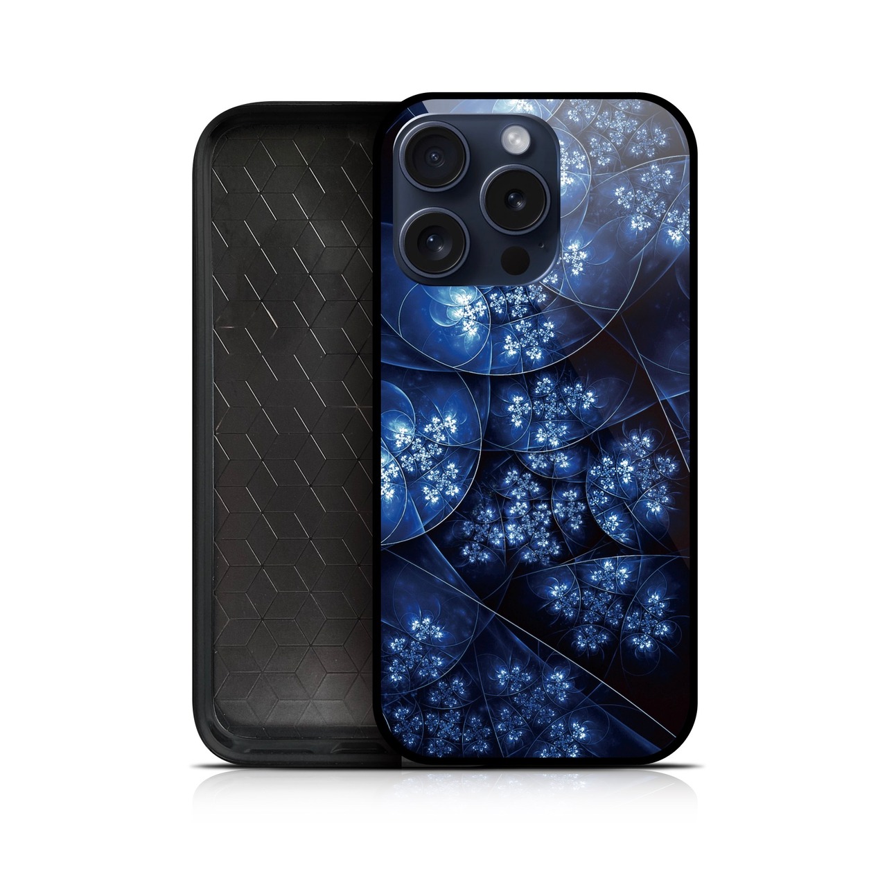 丙夜・零 - 和風 角丸型 強化ガラスiPhoneケース【2025/12/20発売/予約受付中】