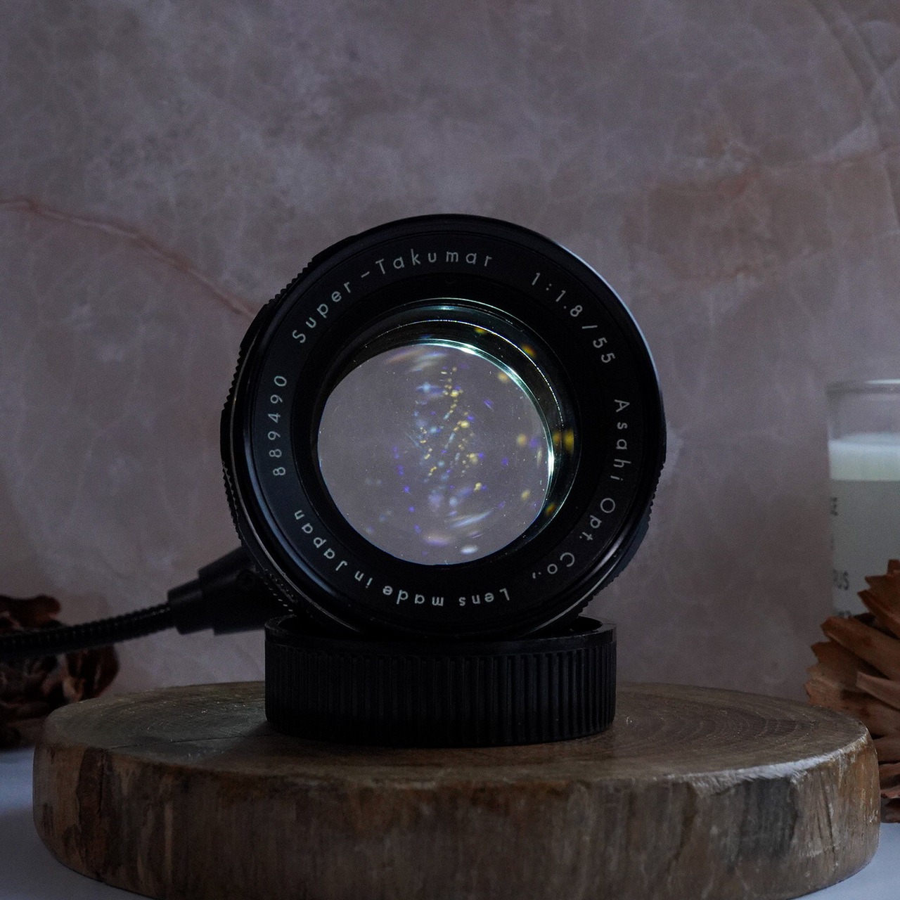 【希少銘玉】 Super Takumar 55mm f1.8 前期型 黄変なし