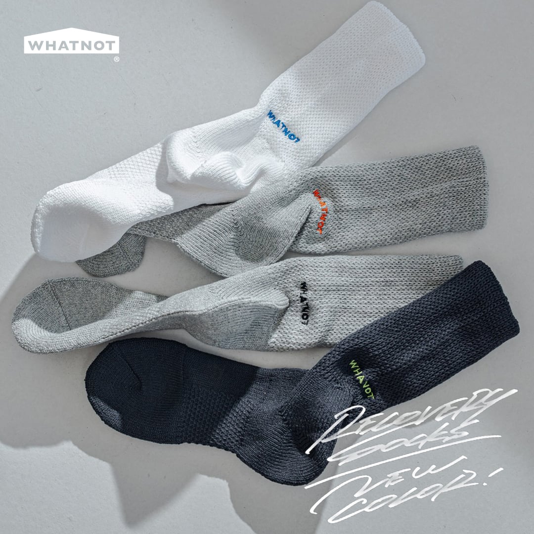 VCARB / アルファタウリ 支給品ロングソックスまとめ売り WHATNOT／リカバリーソックス｜RECOVERY SOCKS | WHATNOT HARDWEAR STORE