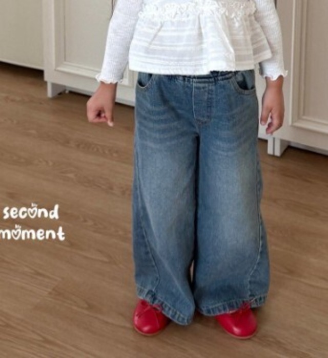 second moment［取寄］muse denim pants 26autumn