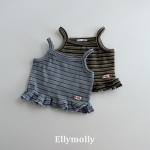 【2点送料無料】«予約»«ジュニアサイズあり»«elly molly» シャドウトップス 2colors