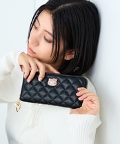 HELLO KITTY : ROUND FASTENER LONG WALLET KT-W5271