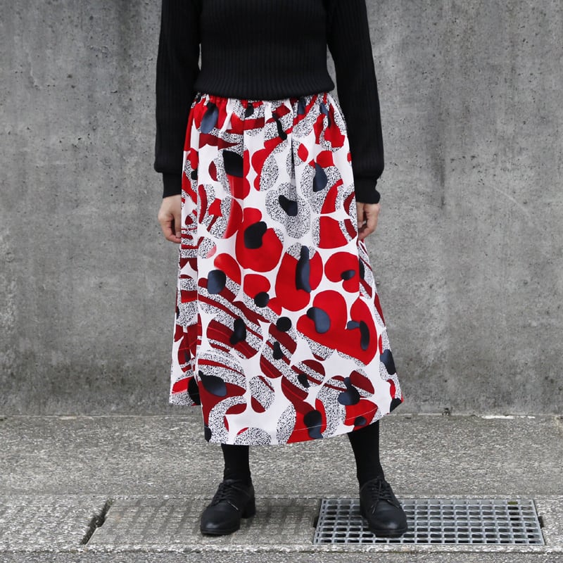 アフリカン　ワンピ　スカート 送料無料 】アフリカ布のワンピース｜アフリカンプリントワンピース