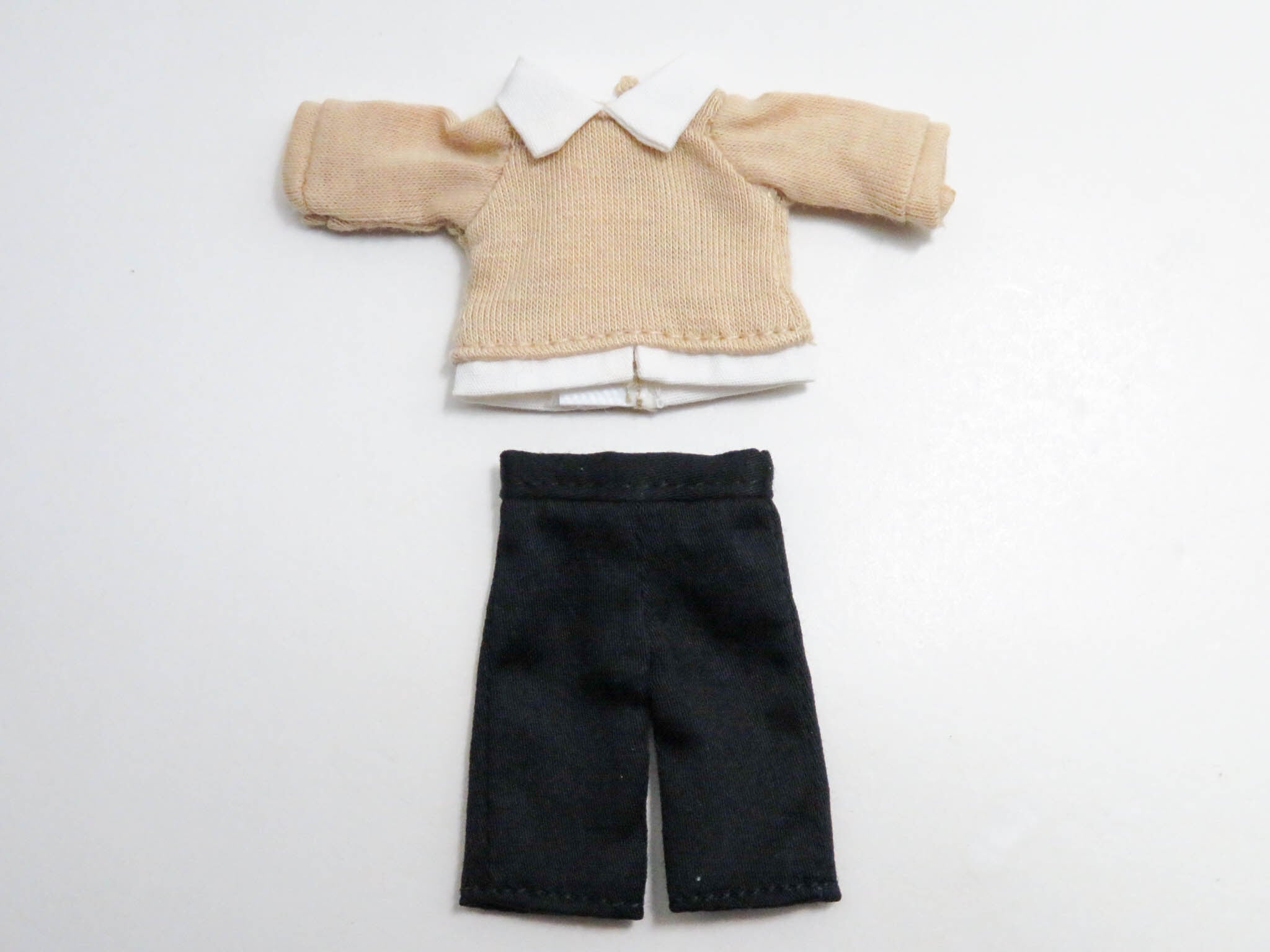 ねんどろいどどーる おようふくセット キャンパスコーデ Boy(ベージュ) トップス