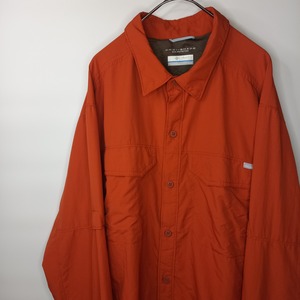 コロンビア　オムニシェイド　サンプロテクション　ワークシャツ　速乾　フィッシング