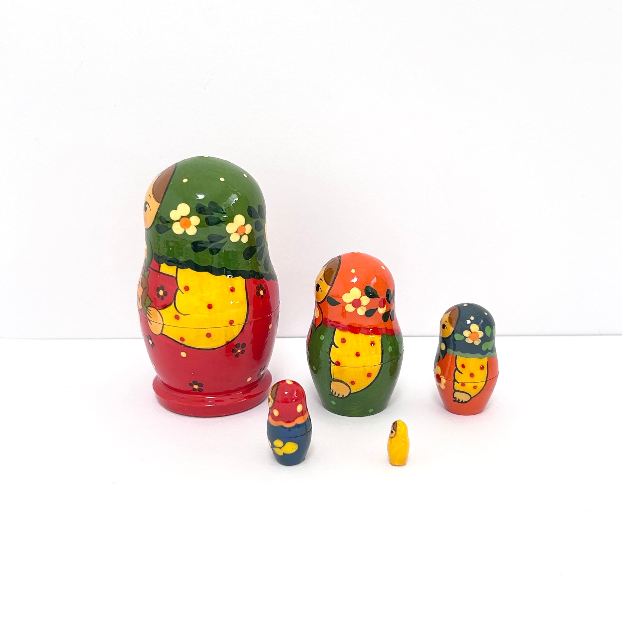 マトリョーシカ 宝物 9.5cm 5ピース セルギエフパサード