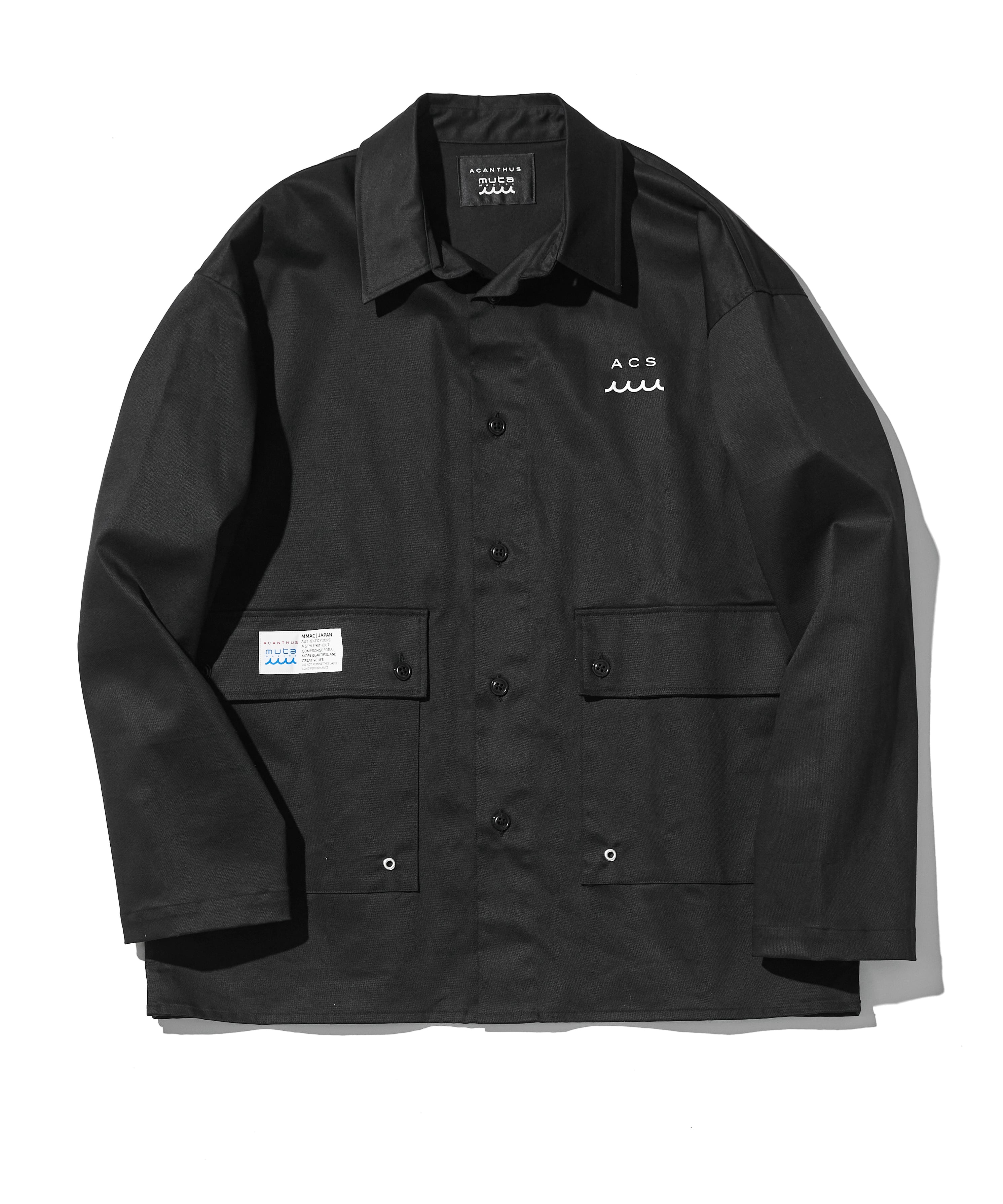 muta MARINE × ACANTHUS ミリタリーシャツジャケット | ACANTHUS