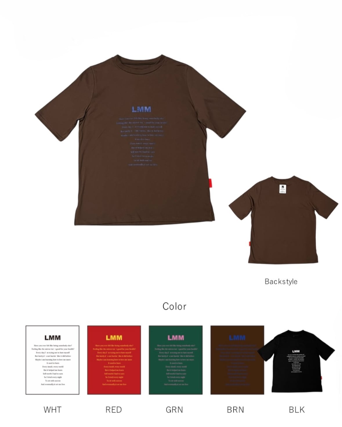 LMM Tee/No.1262028