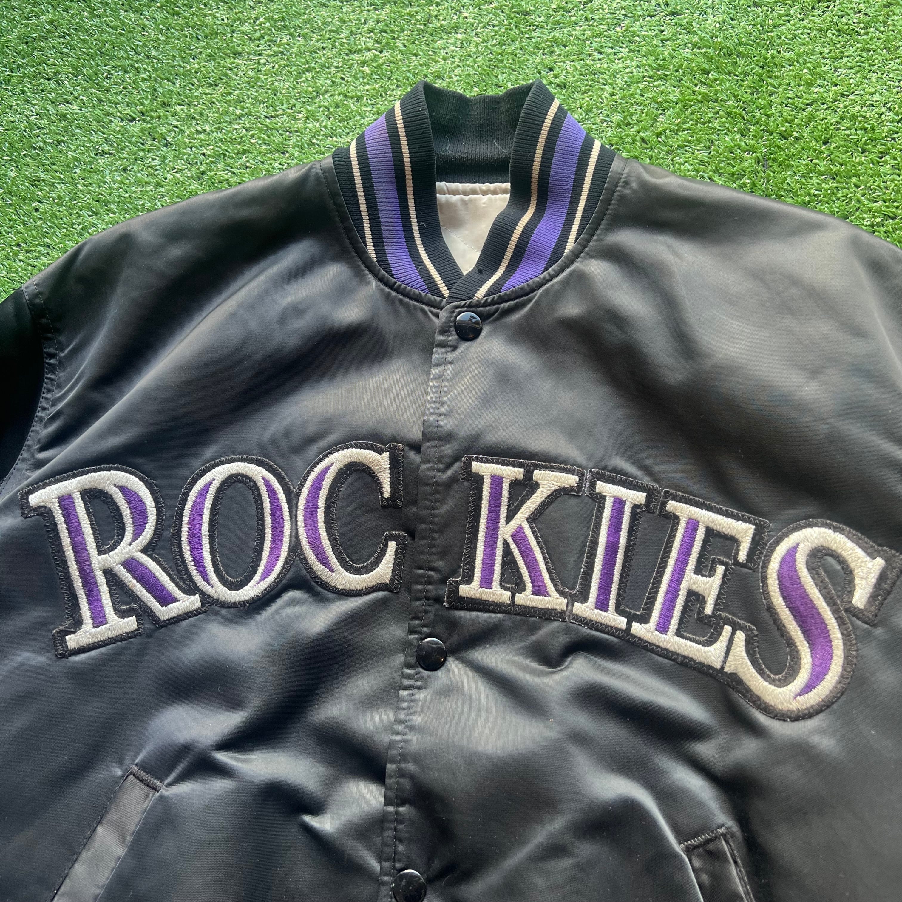 MLB 90s USA製 コロラド・ロッキーズ スタジャン | 古着屋 SATO-サト-