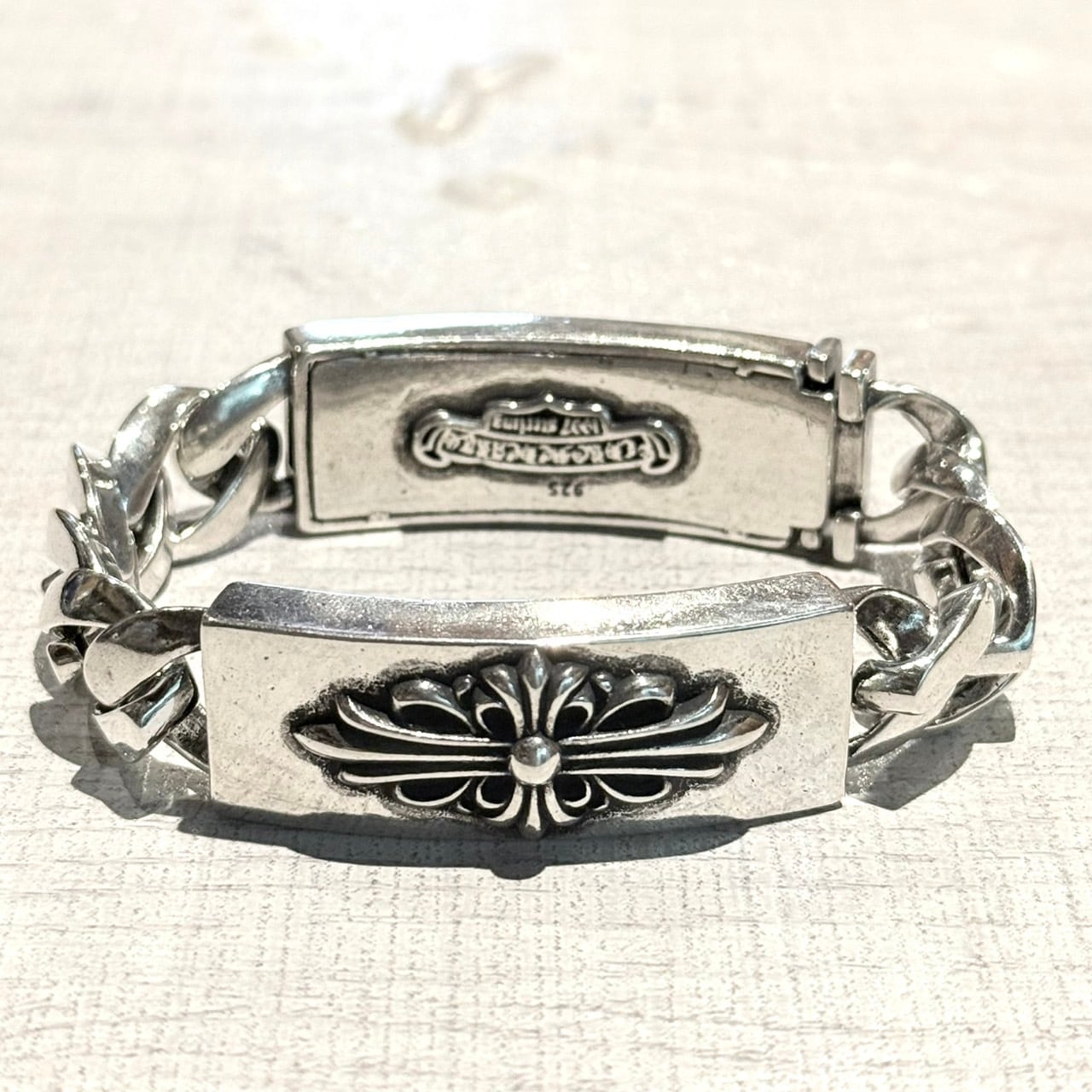 MEXICO MADE SILVER925 BIG OVAL BRACELET/シルバー/ブレスレット