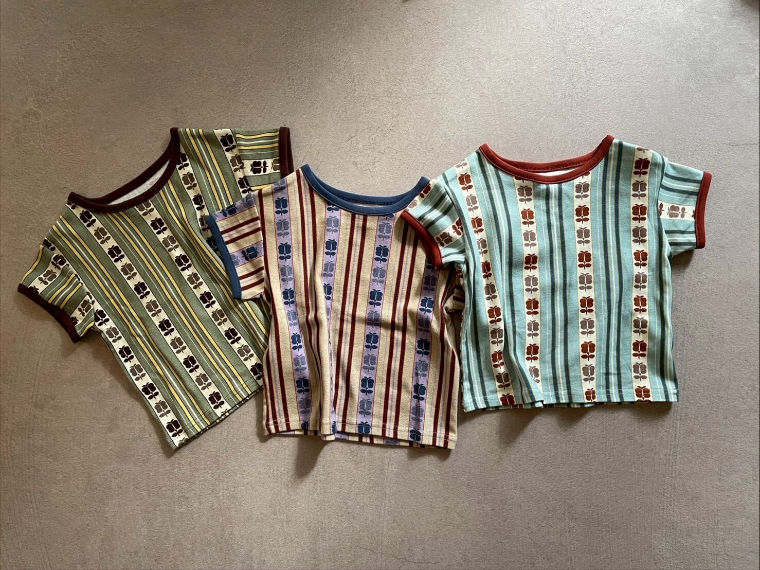 &pal/retro stripe Tshirt - 3col