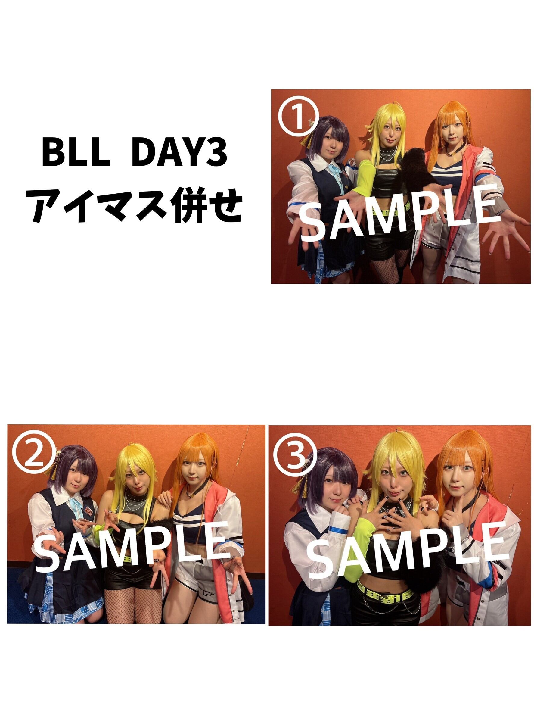 ★BLL 2026★ 併せ・合同チェキ(3人)