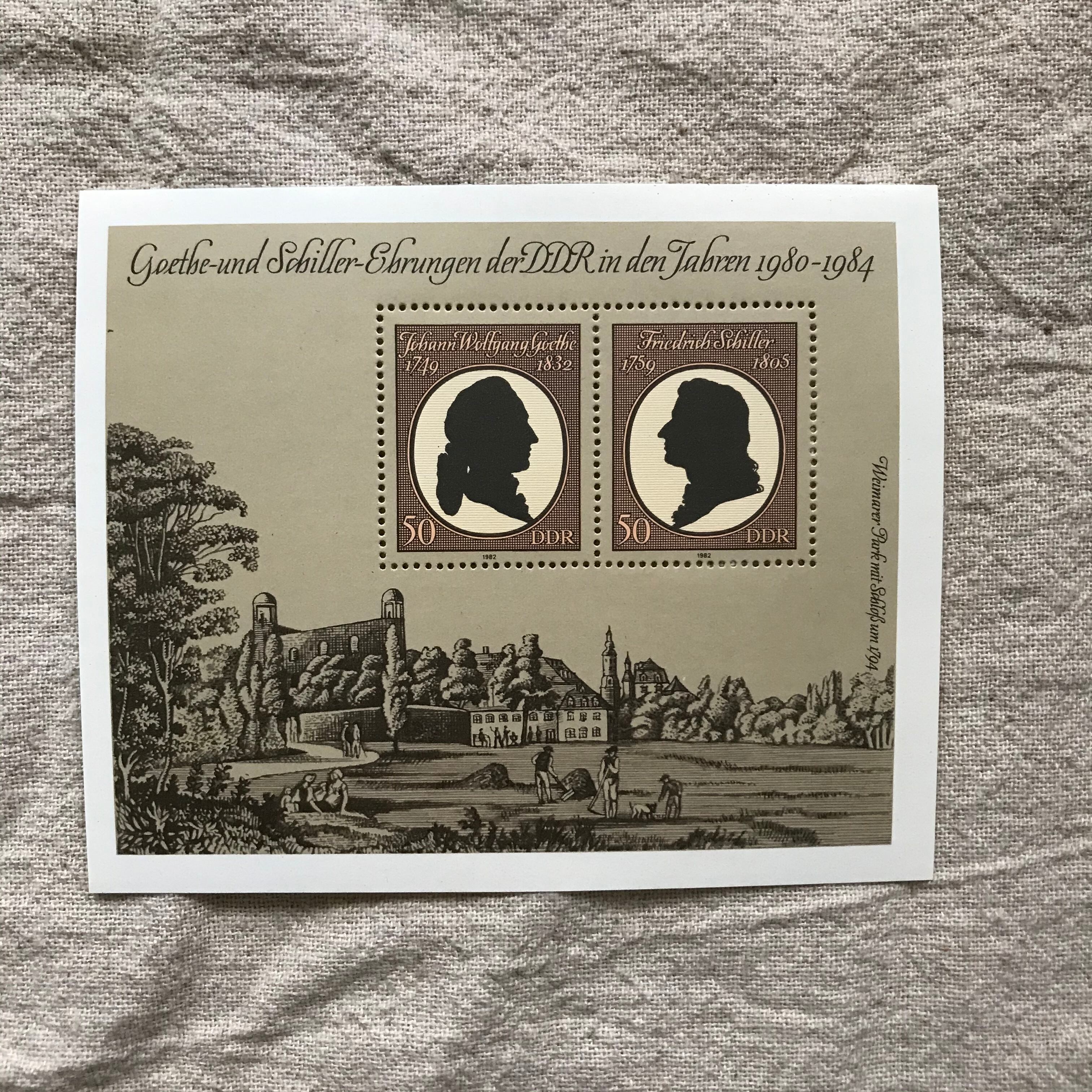 セピアな切手シート