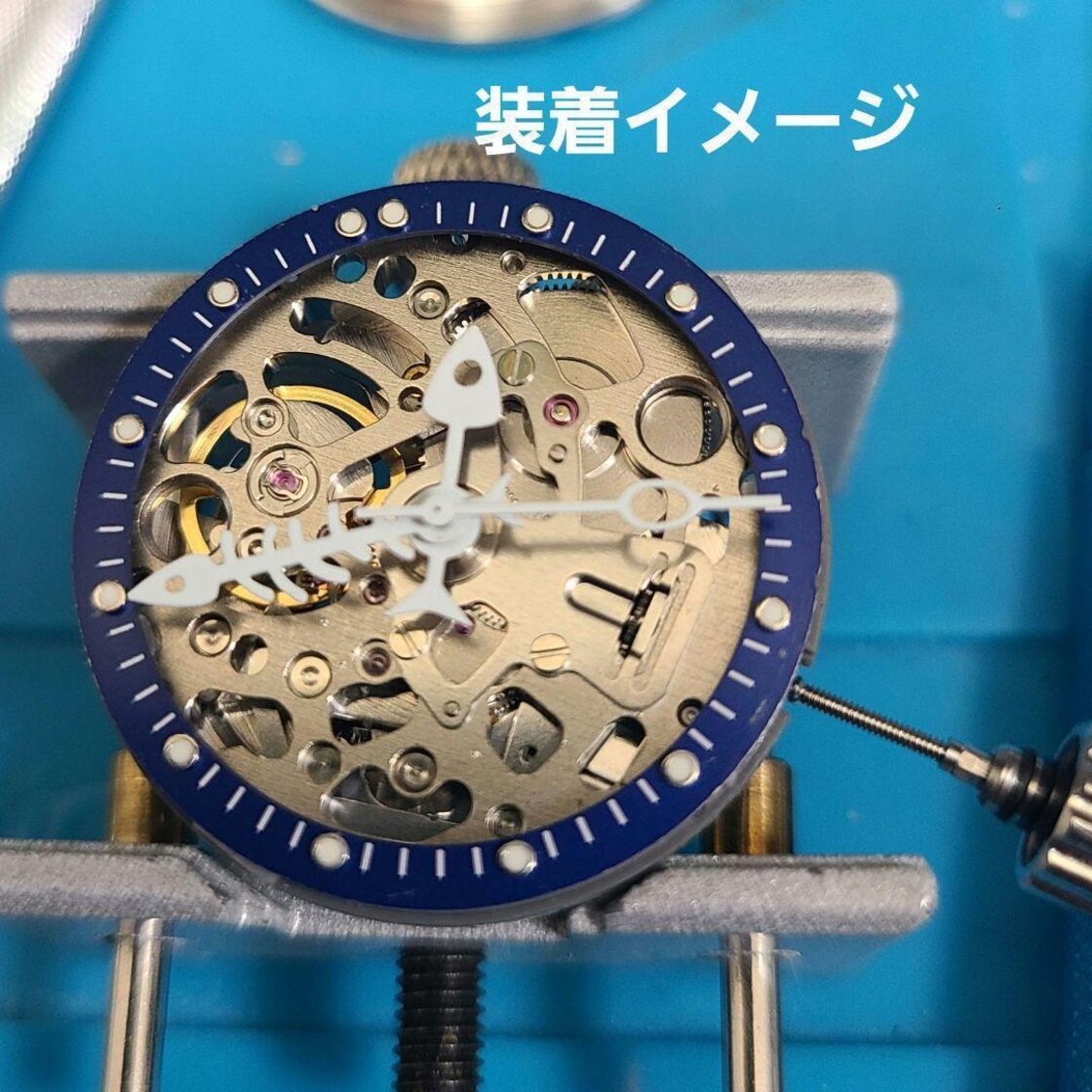スケルトン】フィッシュボーン 針 SEIKO NH ムーブメント用 MOD | Pay ID