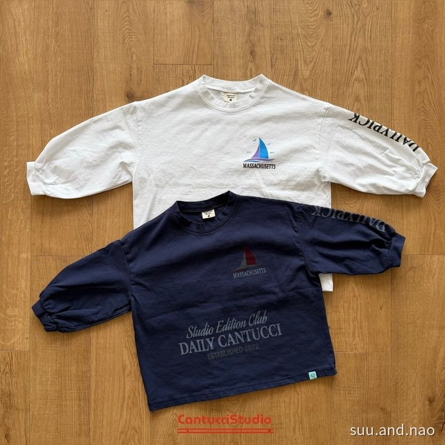取寄：cantuccistudio ヨットTシャツ※送料無料
