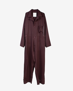 Long Sleeve Coveralls -brown <LSD-BB3P4>