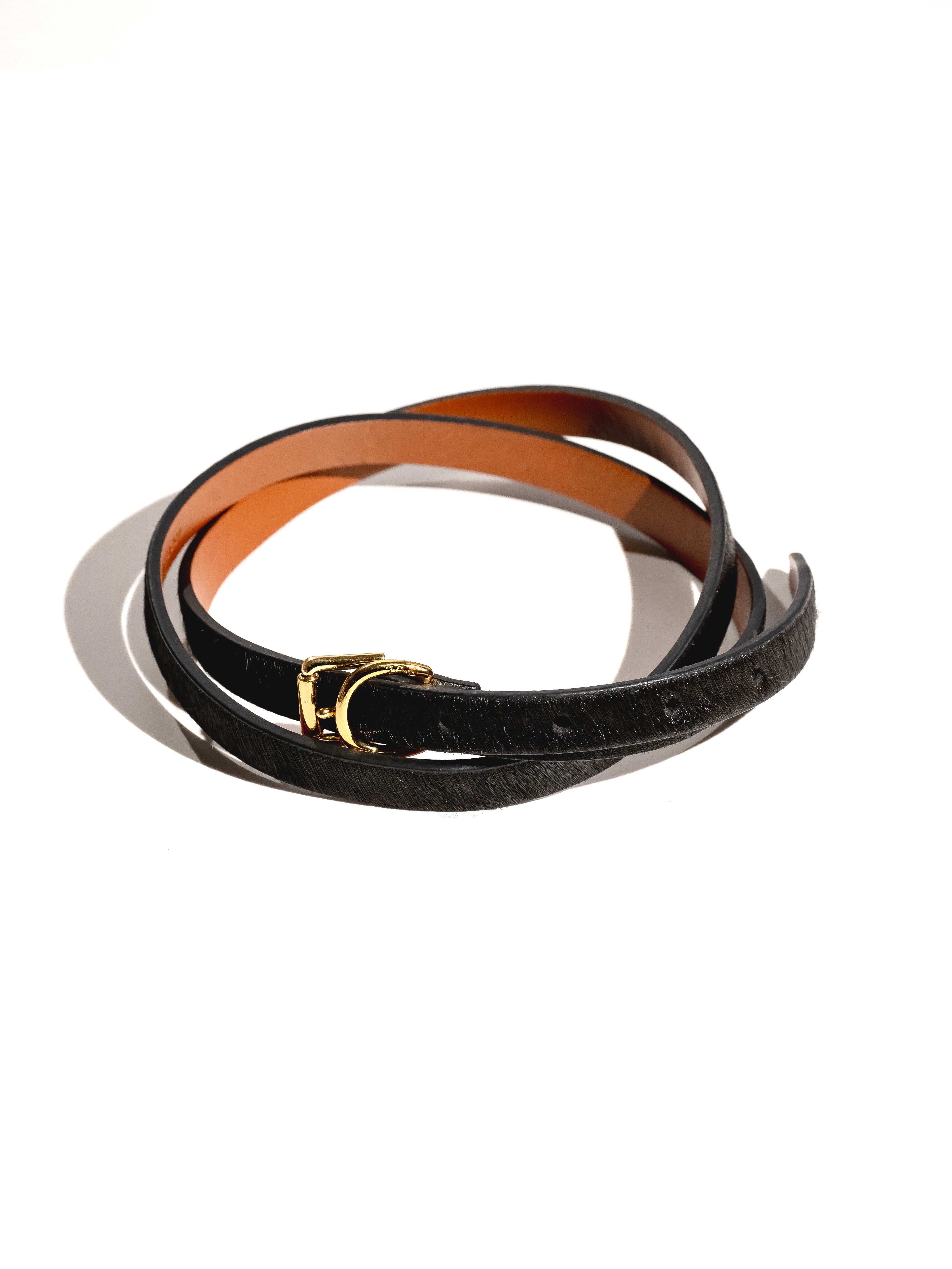 Vintage Ralph Lauren unborn carf belt