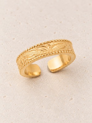 316L hawaiian thick ring  #r05