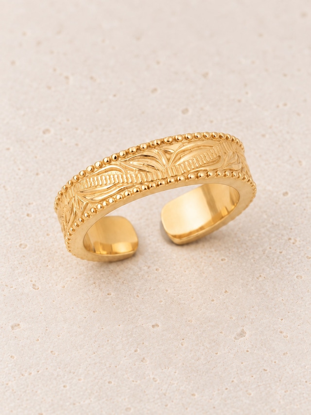 316L hawaiian thick ring  #r05