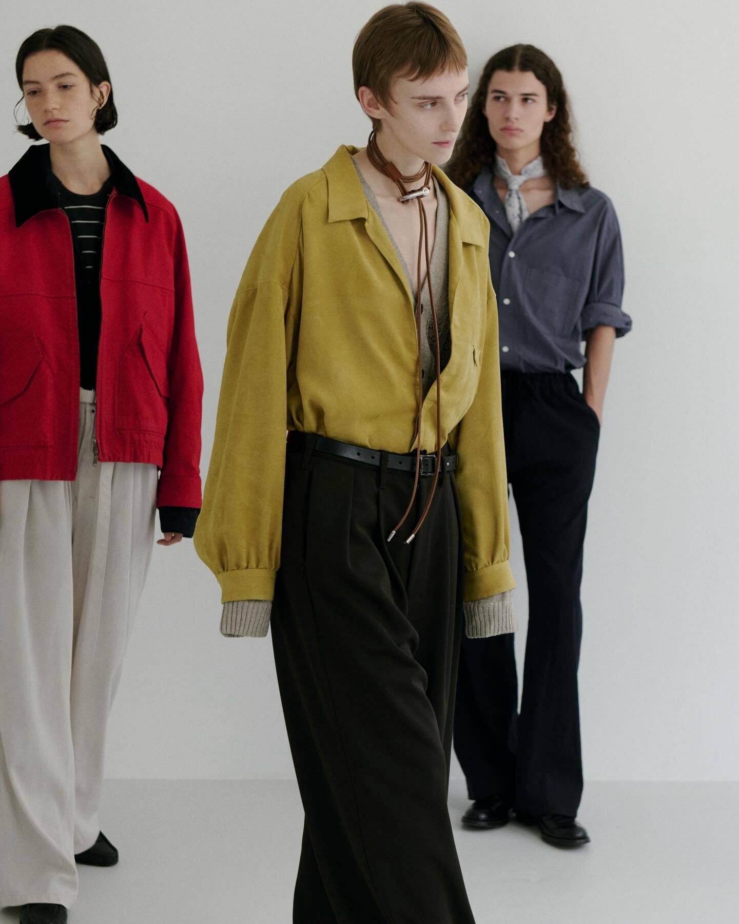 26SS】ANCELLM ZIP BLOUZON(RED) ANC-JK73 | IAAAM ONLINE STORE