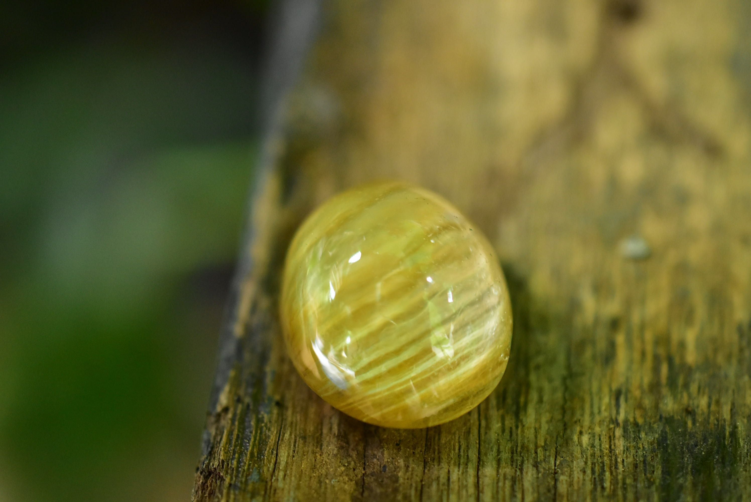 レアもの☆希少☆木星の神秘☆イエローガーデンクォーツ gar187