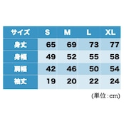 四角　黒　半袖Tシャツ