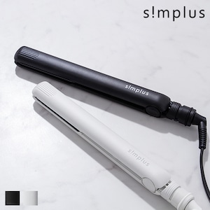 simplus シンプラス マイナスイオン ストレートヘアアイロン 230℃ 海外対応 24mm ポーチ付 SP-RHST02