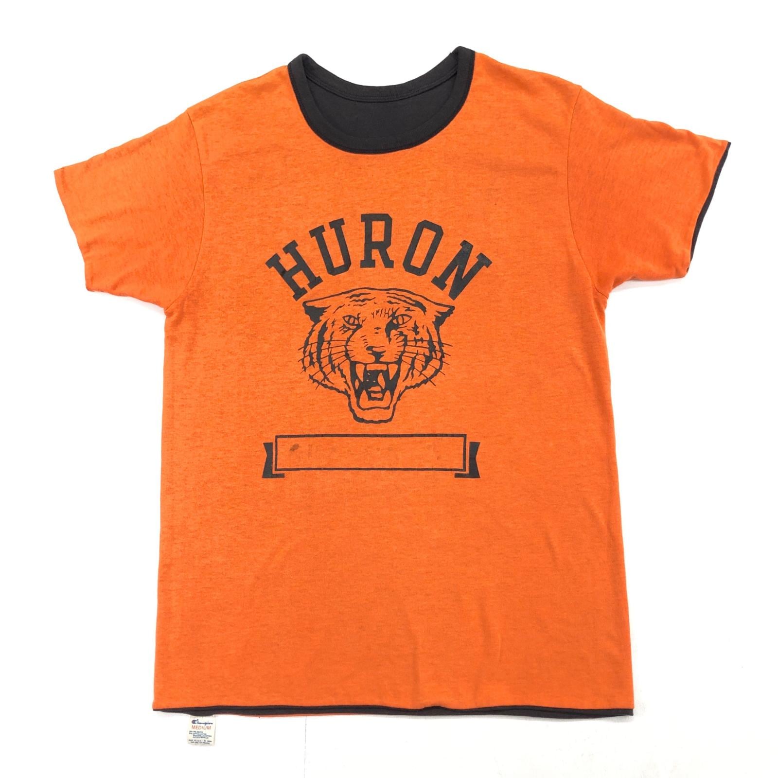 CHAMPION チャンピオン 80年代 USA製 トリコタグ 後期 HURON TIGERS