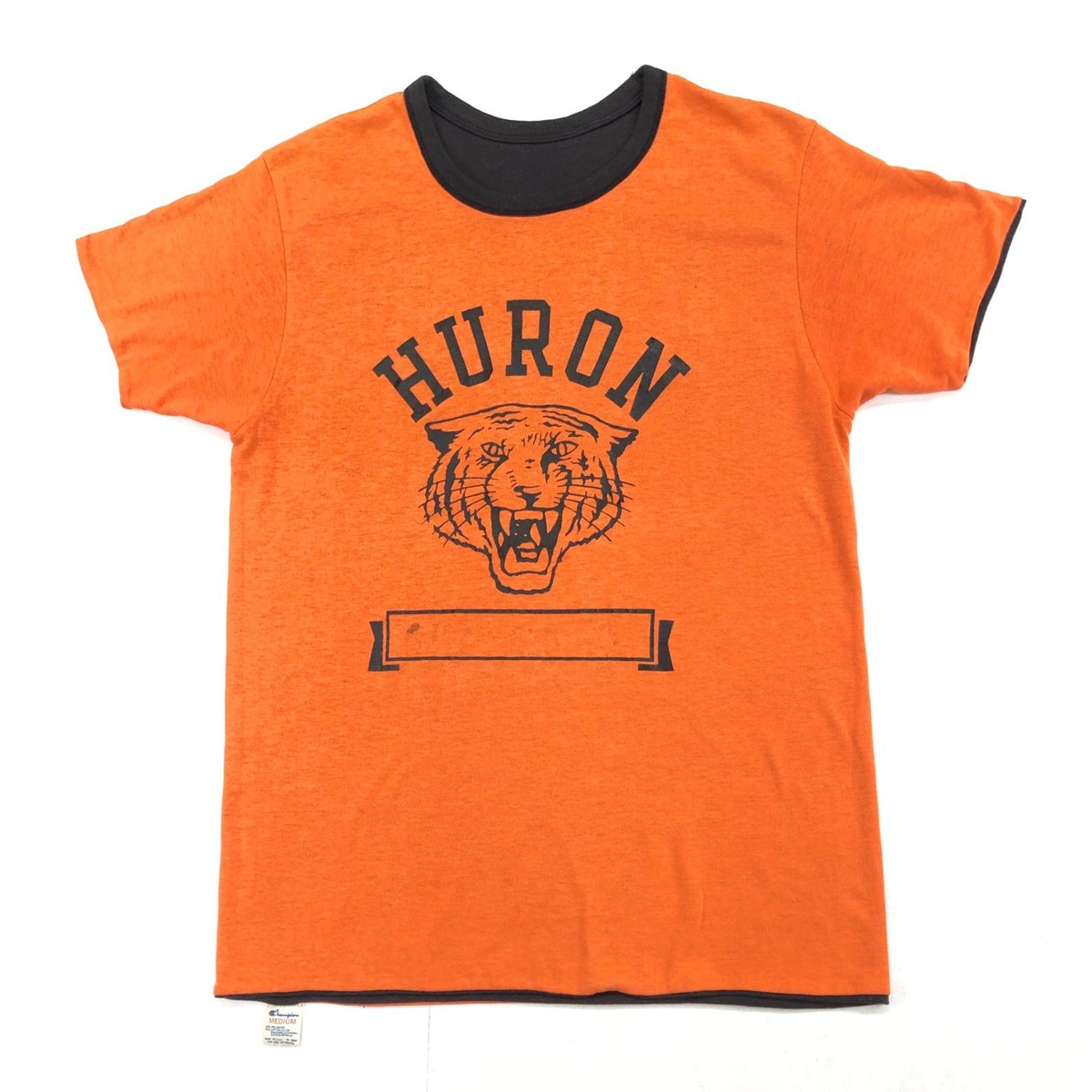 CHAMPION チャンピオン 80年代 USA製 トリコタグ 後期 HURON TIGERS 