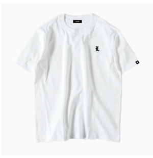 フロッキーロゴプレーティング Tシャツ WHT