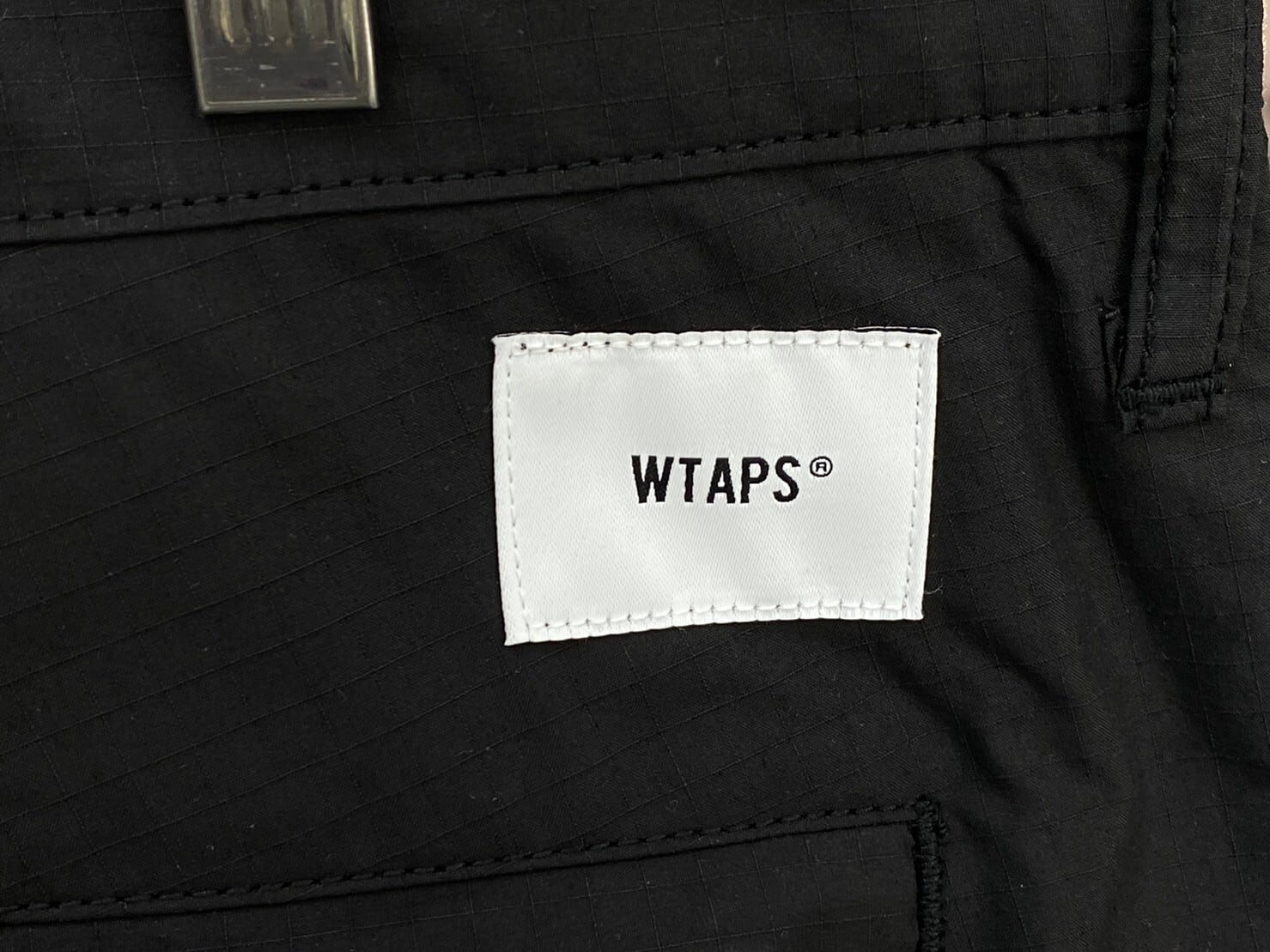 WTAPS BGT TROUSERS NYCO RIPSTOP 222WVDT-PTM06 BLACK 04 25071 