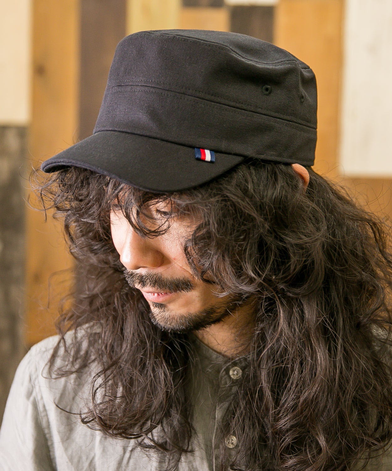 コットントリコワークキャップ オンラインShop無(帽子の通販) ワークキャップ
