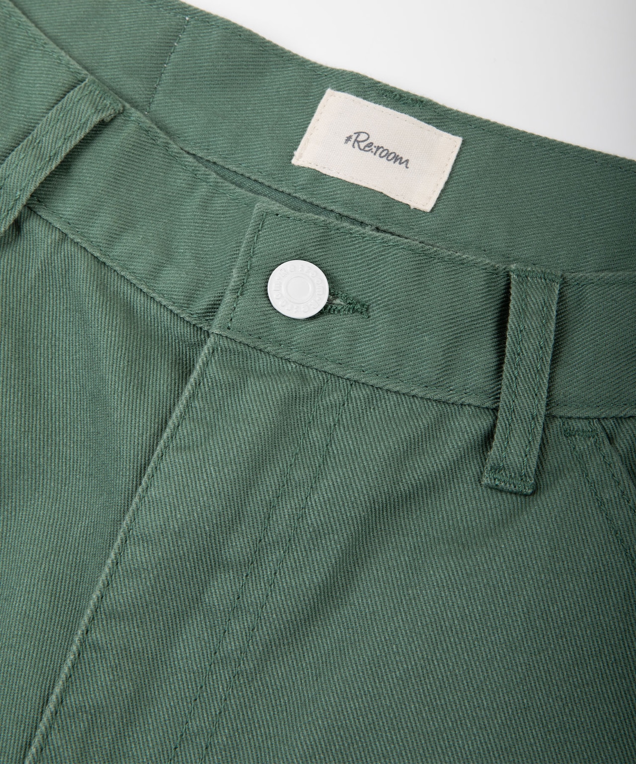 【#Re:room】COLOR CHINO PAINTER WIDE PANTS［REP217］