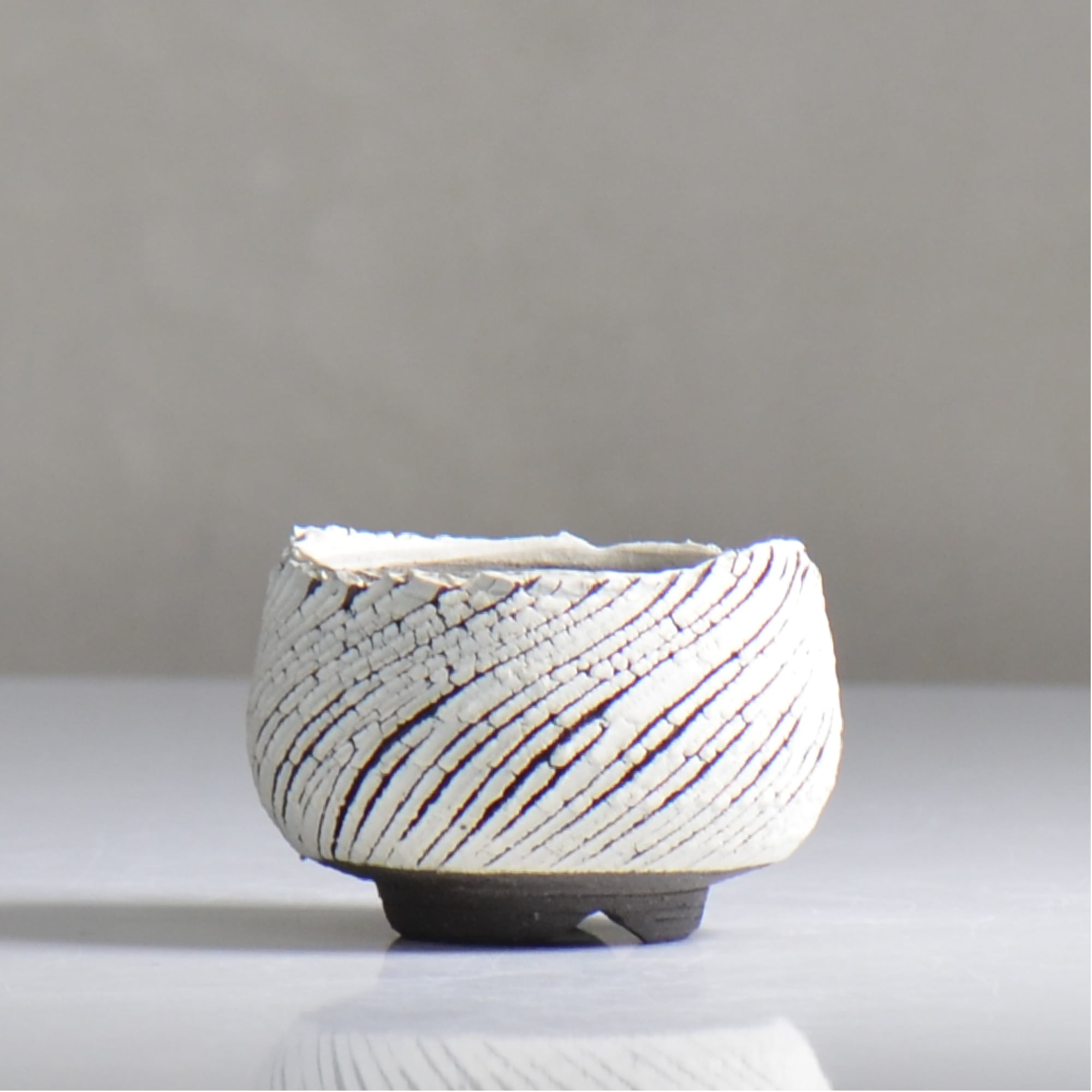 backside works. 鑼木結羅 鉢 2個セット アート鉢 ドラキュラ HACHILABO〈 ハチラボ 〉 BASE店