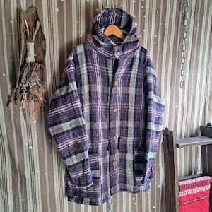 南米製？ ブランケットフーディージャケット used [512062]
