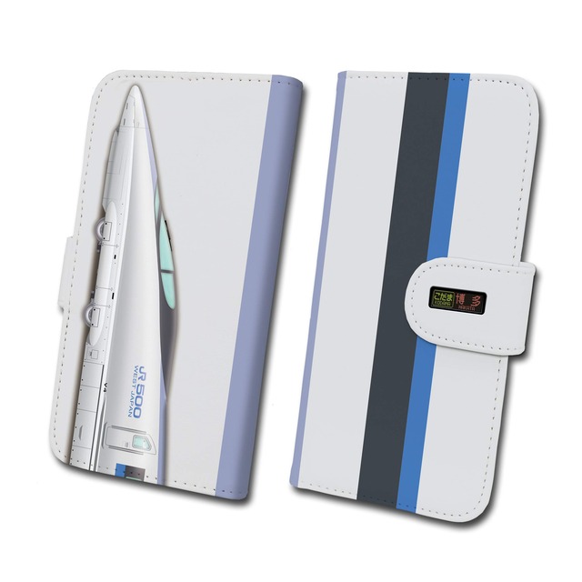 ダイビ(Daibi) JR西日本 500系 鉄道スマホケース No.85 多機種対応Lサイズ Android各種/iPhone12/12Pro/iPhone11/11Pro/X/Xs/XR【手帳タイプ】tc-t-085-al