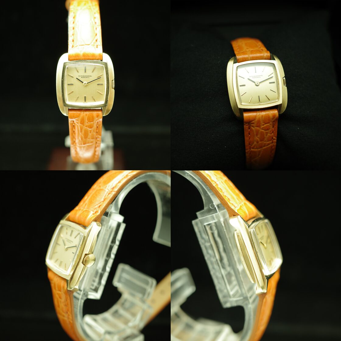 K18YG金無垢IWC アンティーク1970年～71年製 Cal.432 レディース 