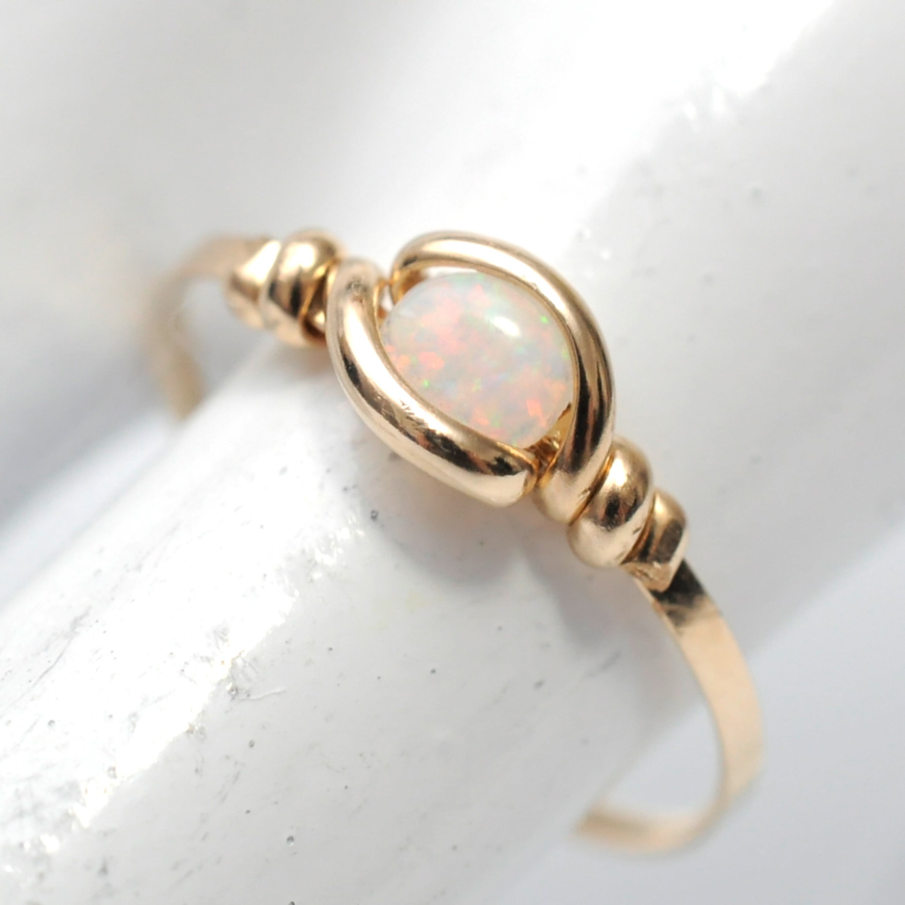 【リング】オパール 02【K14GF】