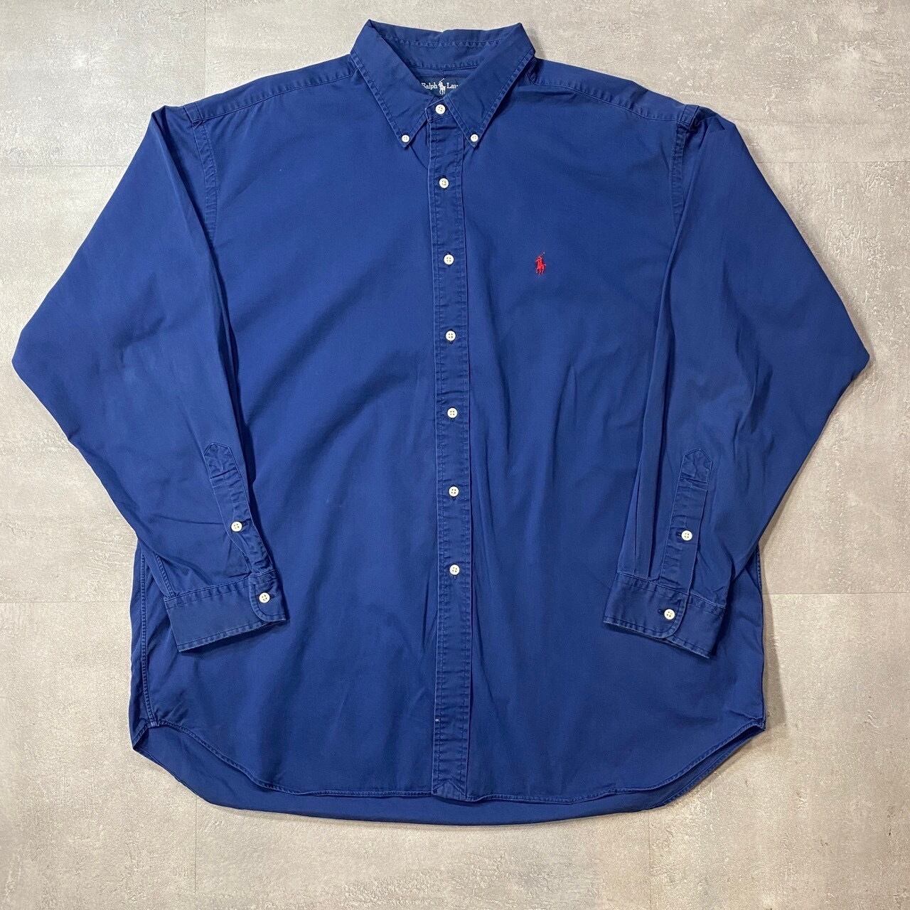 《XXL》Ralph Lauren ラルフローレン BLAKE 長袖シャツ 無地 No.4156