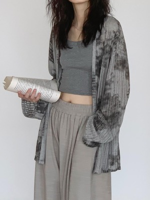 Tie dye knit cardigan（タイダイニットカーディガン）c-462