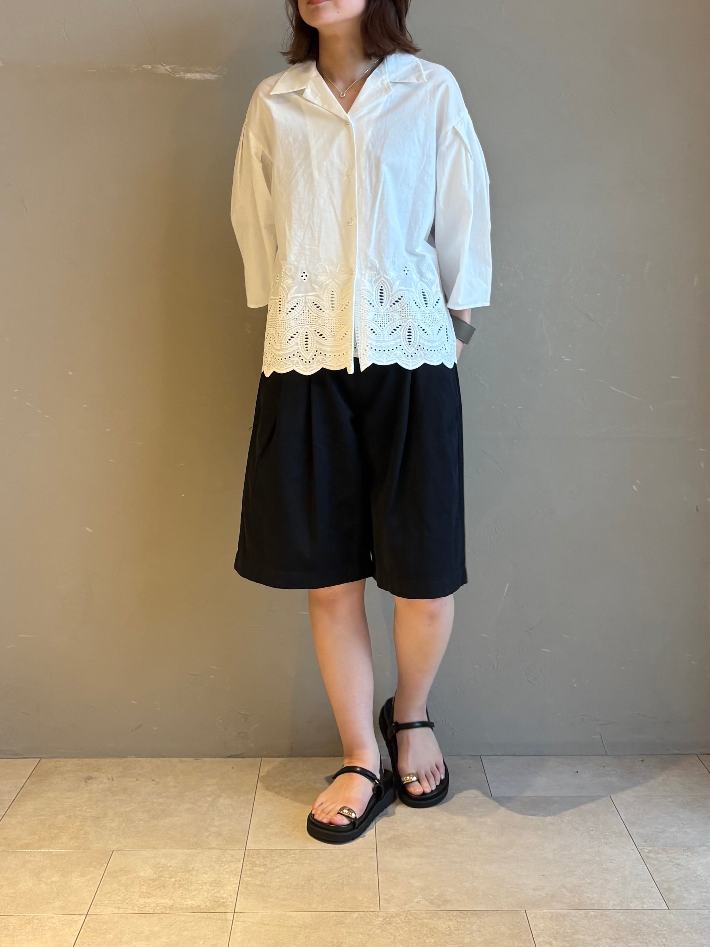 CLOCHE 】 カットワーク刺繍シャツ | valance 福井｜レディース