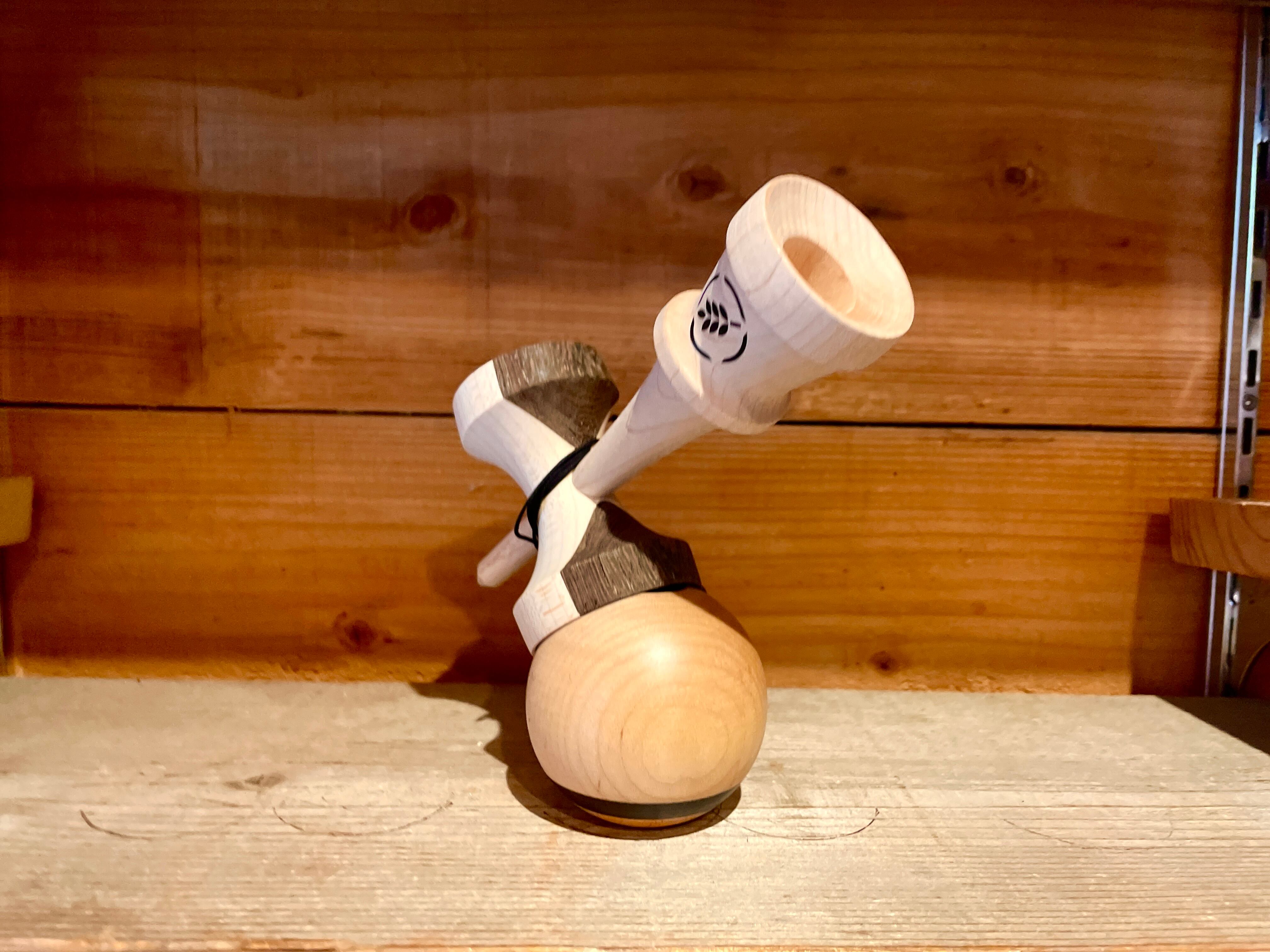 HIGGSx Cereal kendama NATURAL01 Hybrid 2 Shape けん玉 | MERSYS