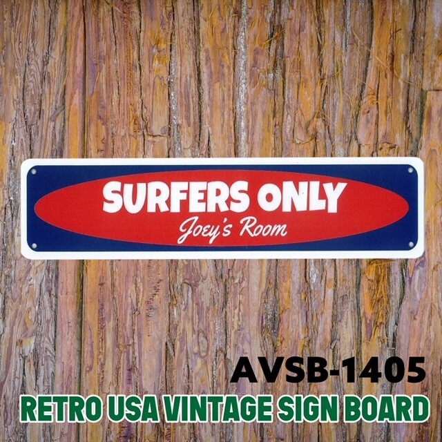 アメリカンサインボード / SURF BEACH  ブリキ看板 アメリカン雑貨
