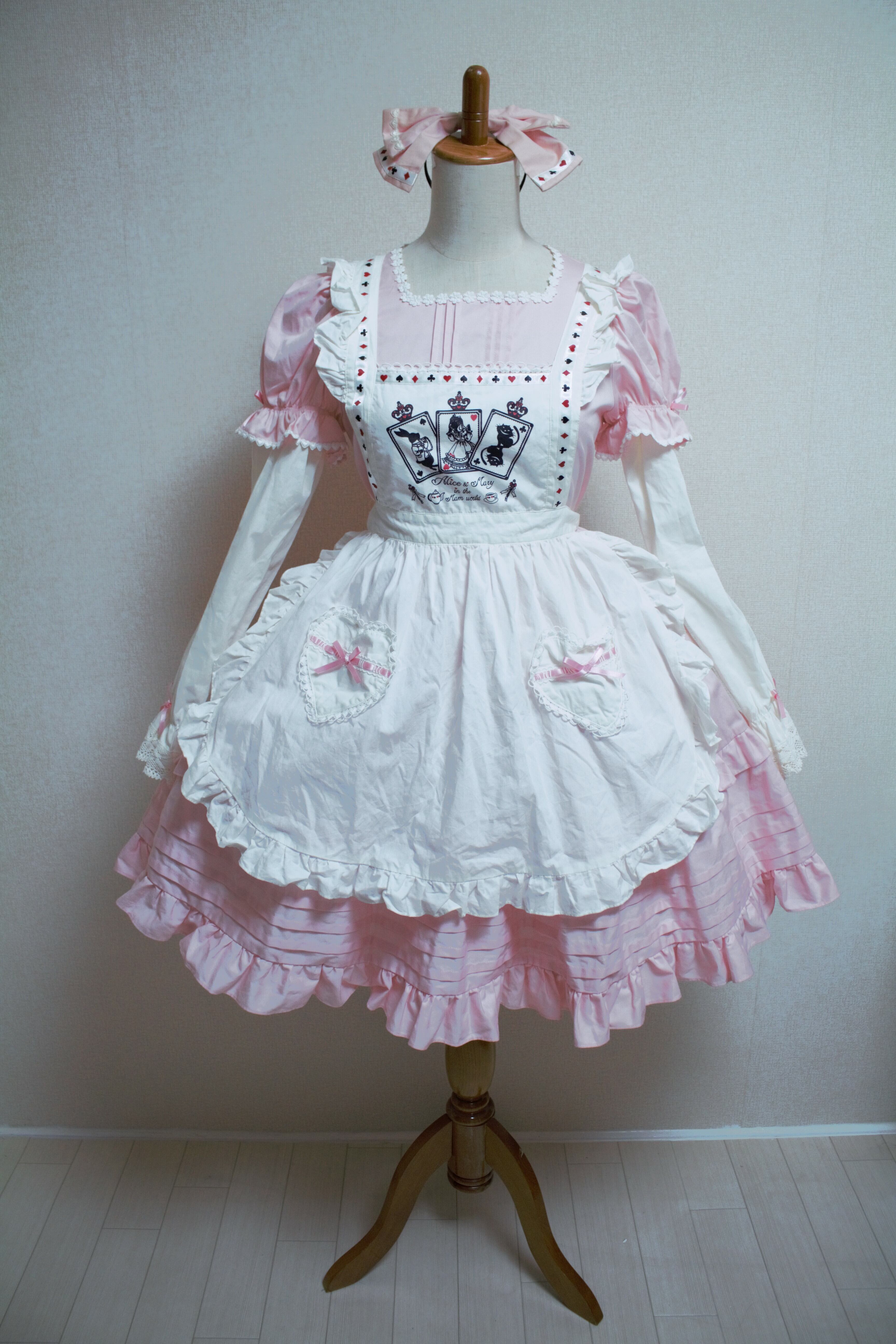 MAM アリスワンピース カチューシャ エプロン セット