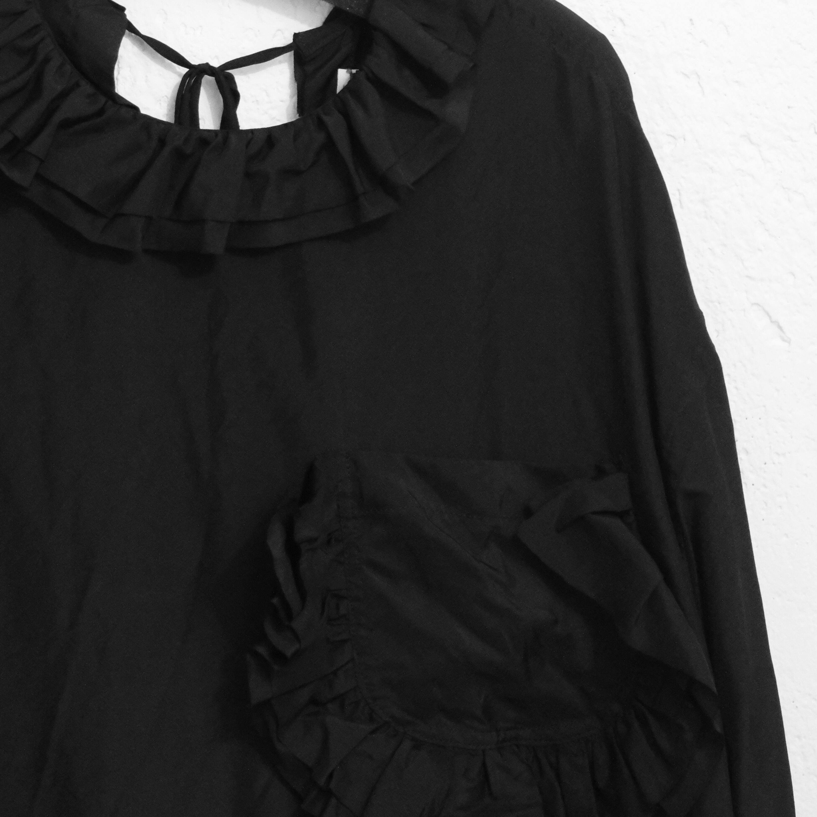 TOWAVASE (トワヴァーズ) Volant /blouse シルクフリルプル