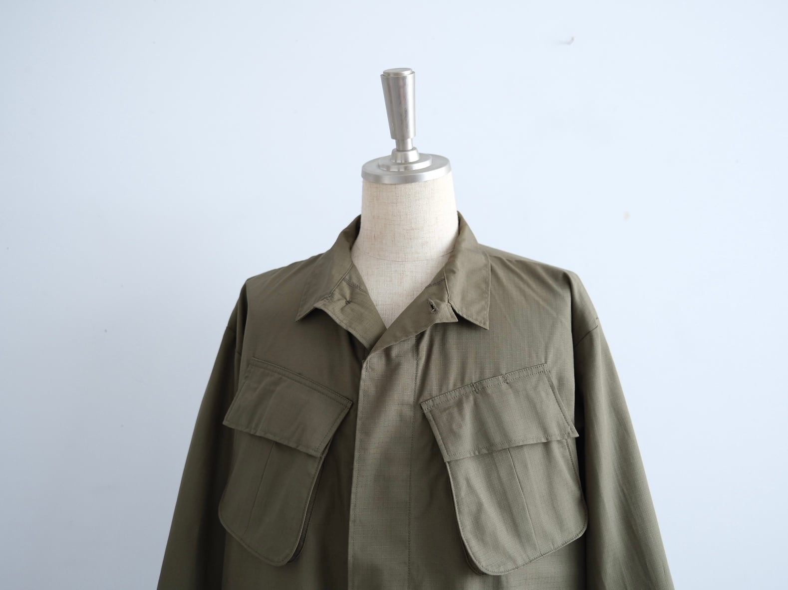 CIOTA” Jungle Fatigue Jacket( RIP-STOP) D.Olive” | Lapel online store